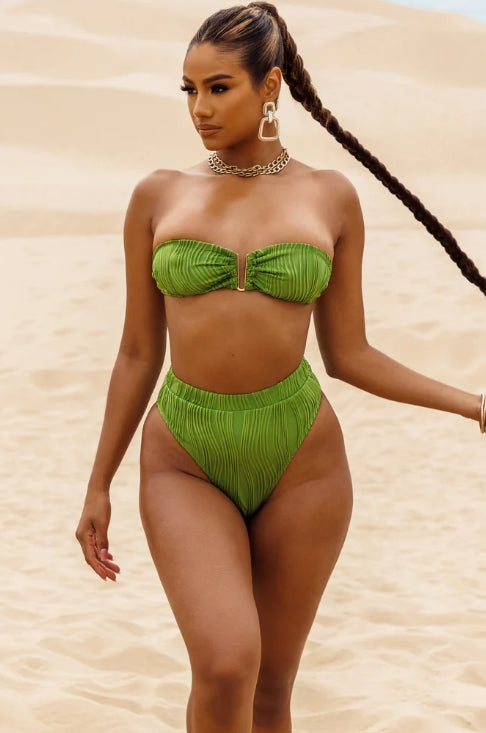 Dima Textured 2 Piece - Green