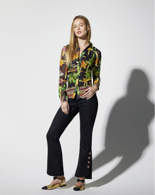 Bamboo Floral Blouse