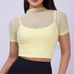 Waves of Pastel- Mesh Top