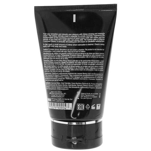 Creme Masturbation Cream For Men In 4oz/120ml