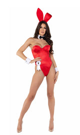 8PC PLAYBOY BUNNY RED