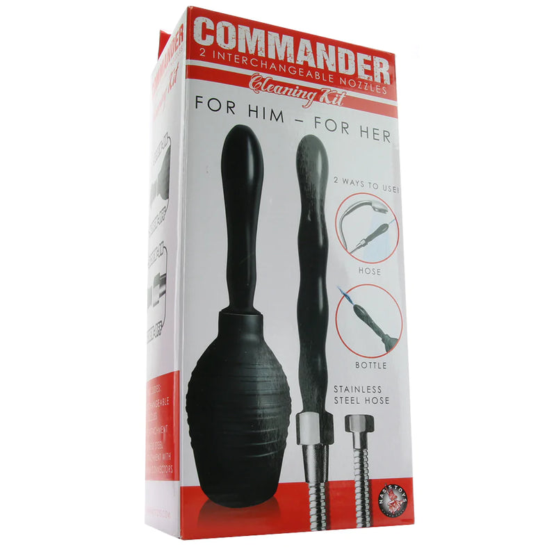 Commander Cleaning Kit For Him & Her In Black