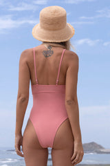 Wild Ronarce Wrap Tie One Piece Swimsuit