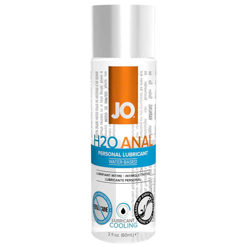 H2O Anal Personal Lube 2oz/59ml In Cool