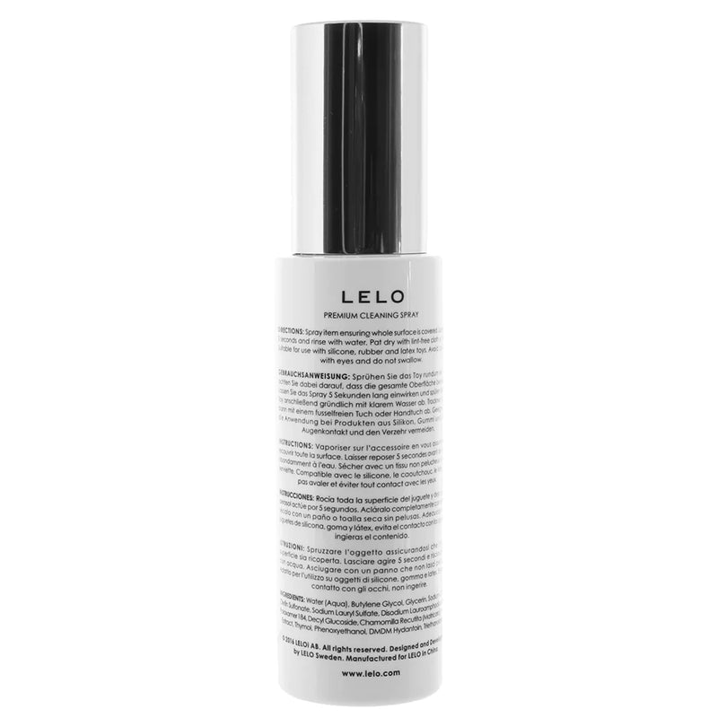 Lelo Premium Cleaning Spray in 2oz/60ml